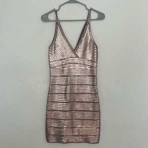 BEBE SPARKLY DRESS
